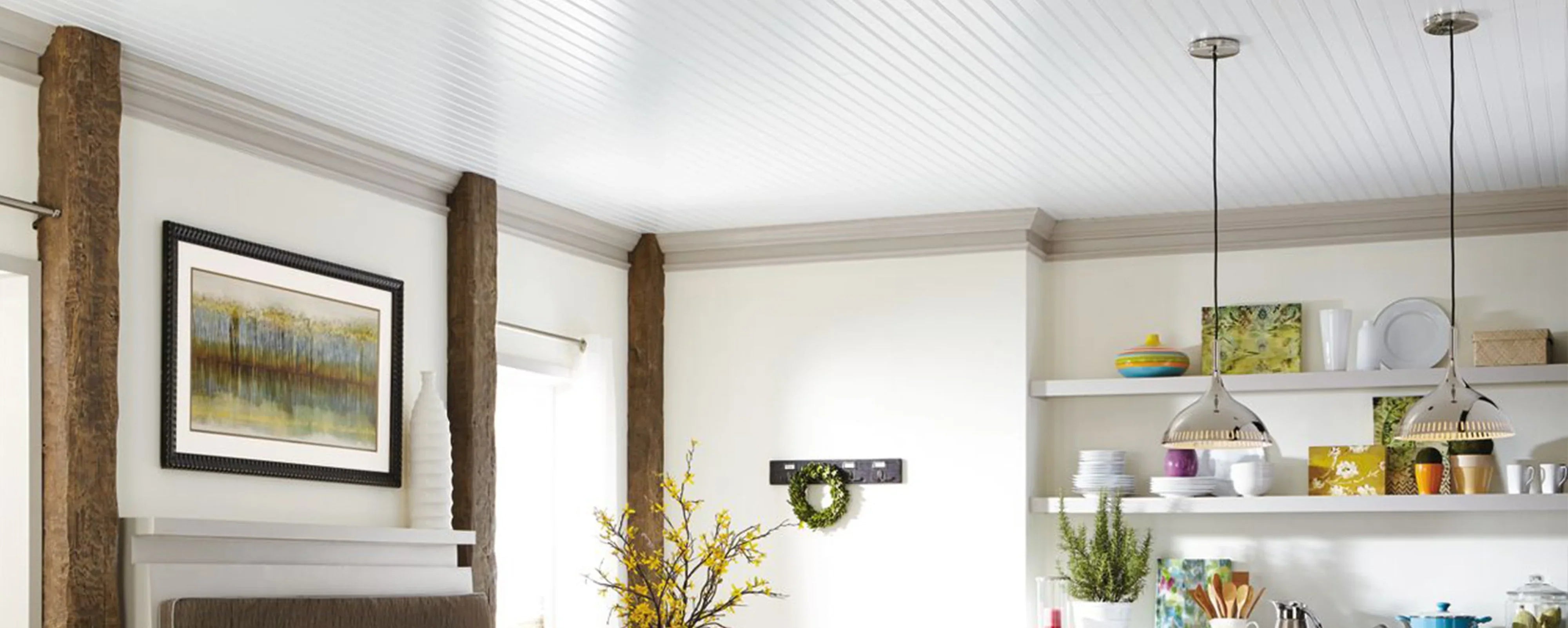 Ideas for covering an old ceiling