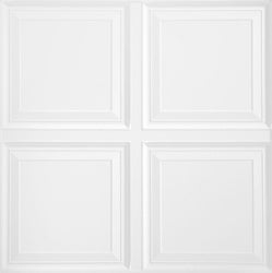 White Ceiling Panels - RAISED PANEL