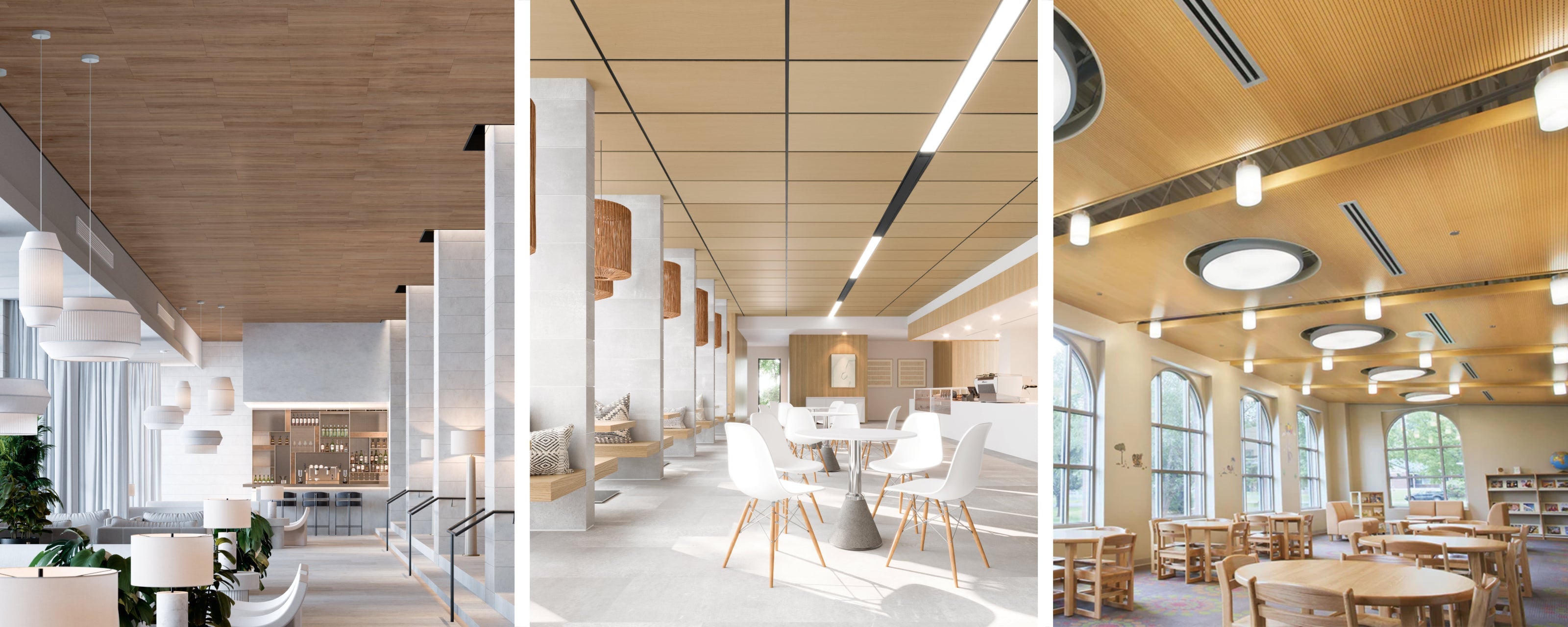 Why we love WOODWORKS ceilings and walls for commercial interiors