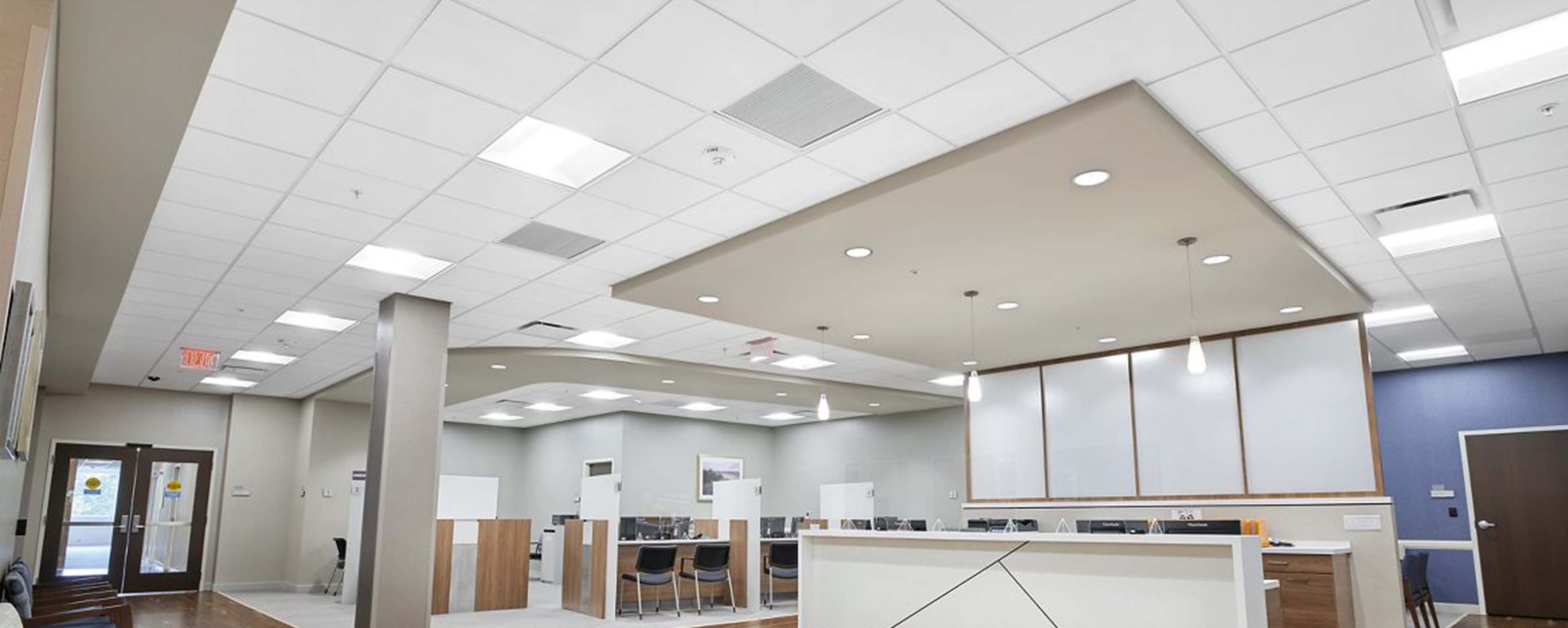 Washable ceiling tiles