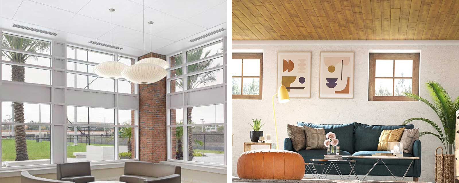 Stylish alternatives to traditional popcorn ceilings