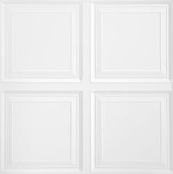 White Ceiling Panels - RAISED PANEL